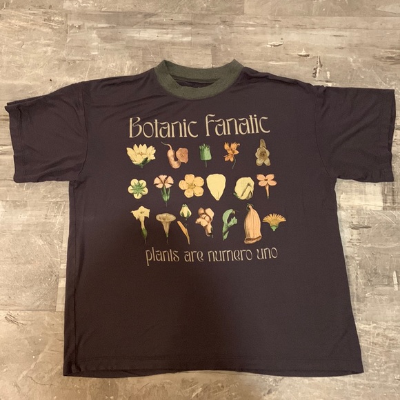 EARTHBOUND Tops - EARTHBOUND | Botanic fanatic women’s XL t-shirt